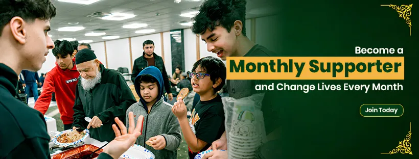 become a monhtly sustainer and help people with us! Donate ICNA in Chicago